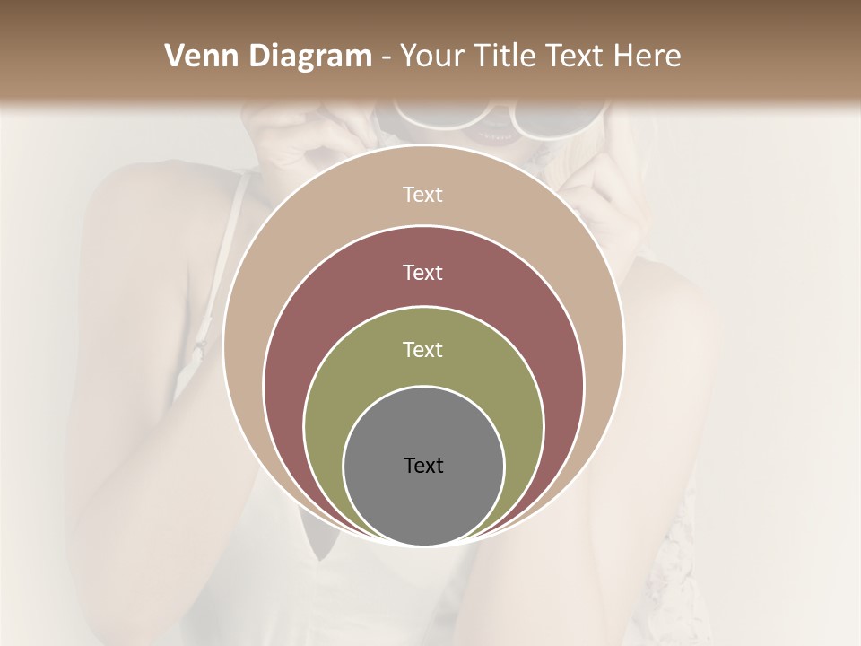 Lady Girl Attractive PowerPoint Template