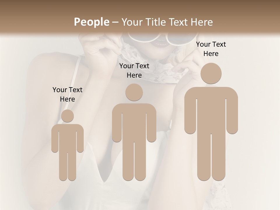 Lady Girl Attractive PowerPoint Template