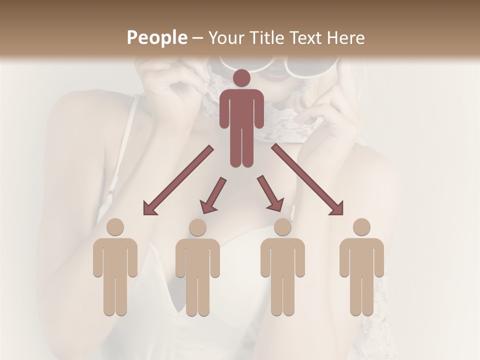 Lady Girl Attractive PowerPoint Template