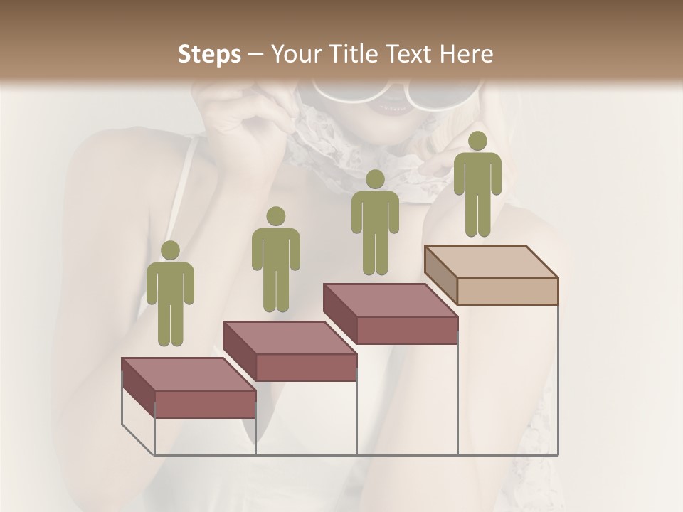 Lady Girl Attractive PowerPoint Template