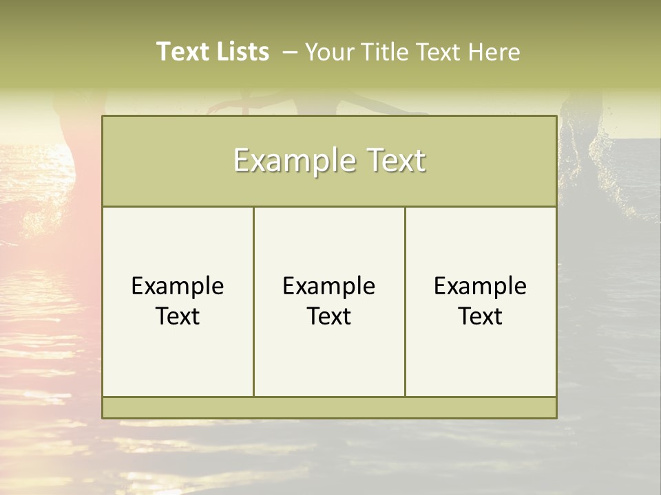 Summer Relationships Party PowerPoint Template