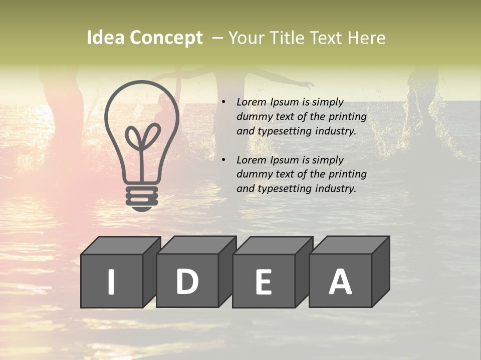 Summer Relationships Party PowerPoint Template