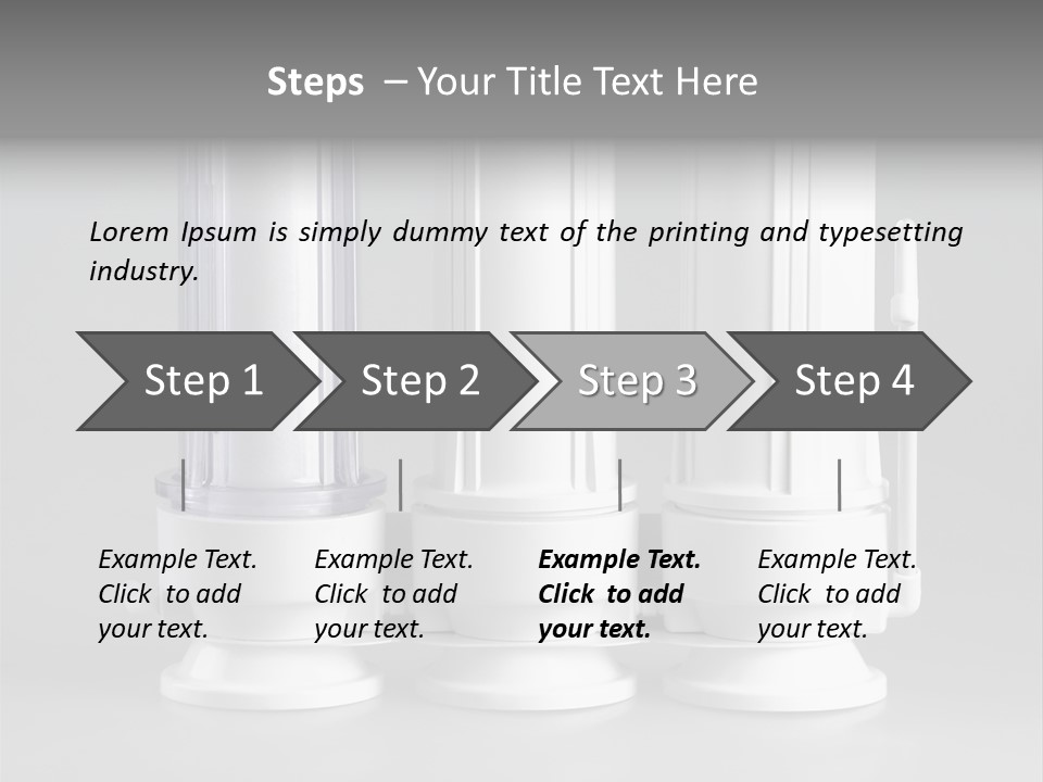 Drinking Purify Weather PowerPoint Template