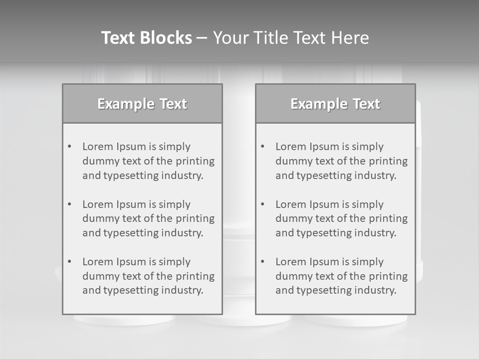 Drinking Purify Weather PowerPoint Template