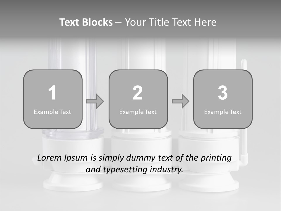 Drinking Purify Weather PowerPoint Template