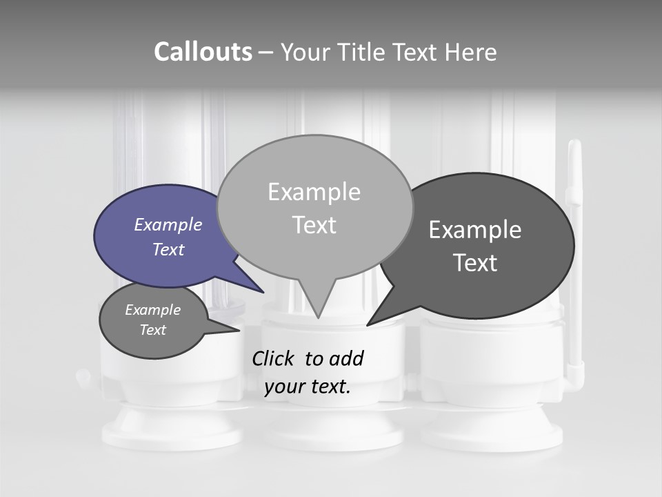Drinking Purify Weather PowerPoint Template