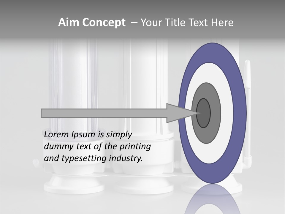 Drinking Purify Weather PowerPoint Template