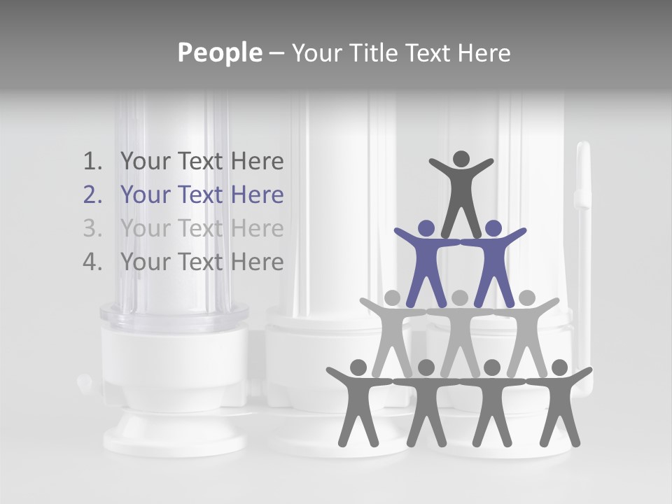 Drinking Purify Weather PowerPoint Template