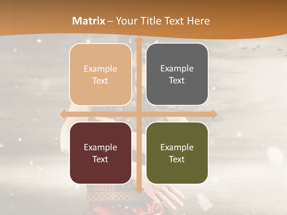 Fashion Emotion Girl PowerPoint Template