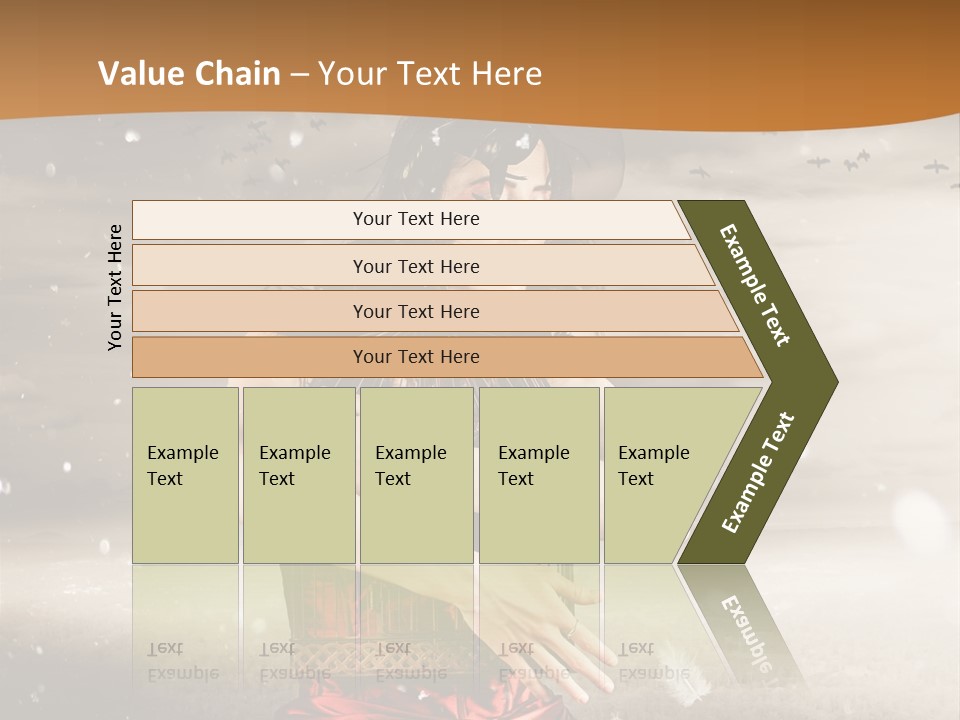 Fashion Emotion Girl PowerPoint Template