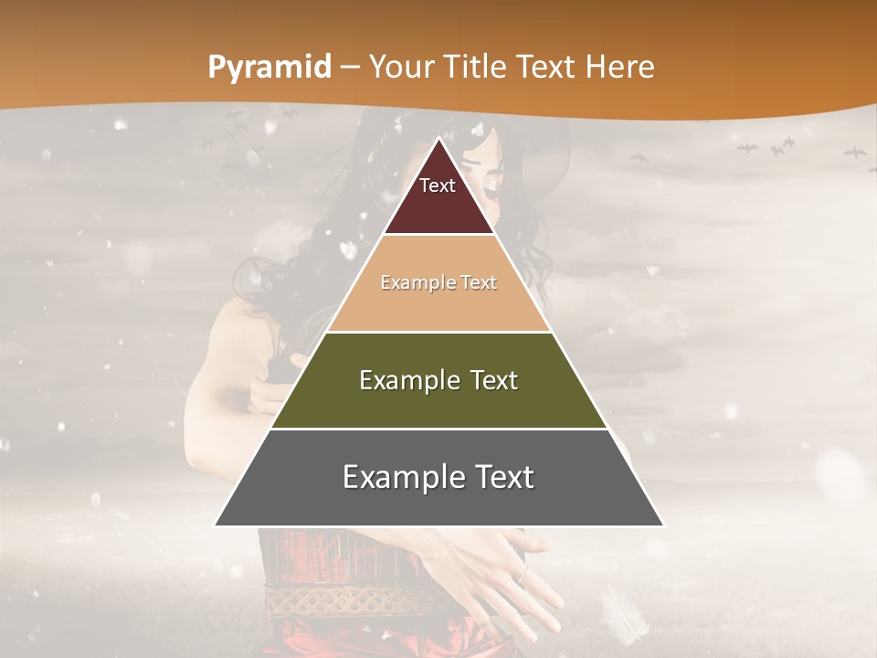 Fashion Emotion Girl PowerPoint Template