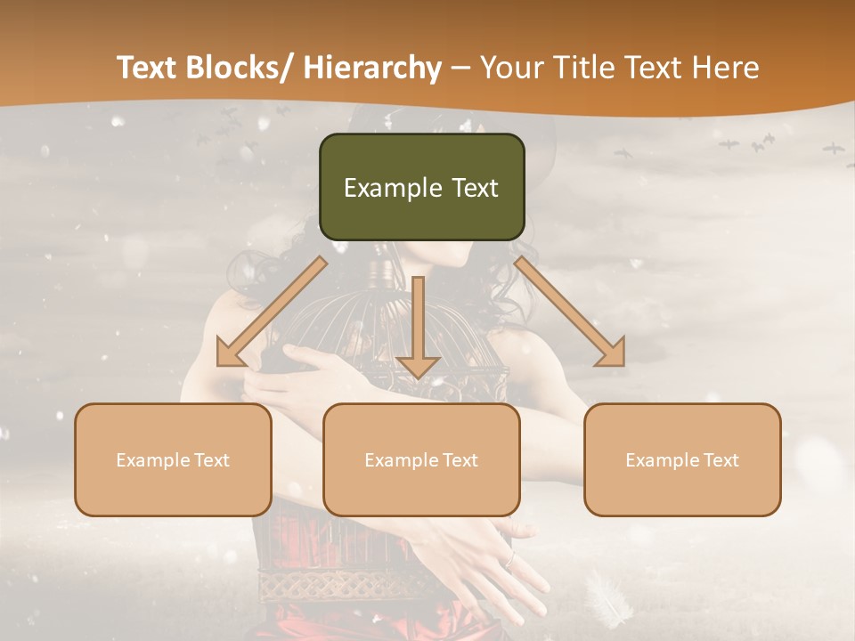 Fashion Emotion Girl PowerPoint Template