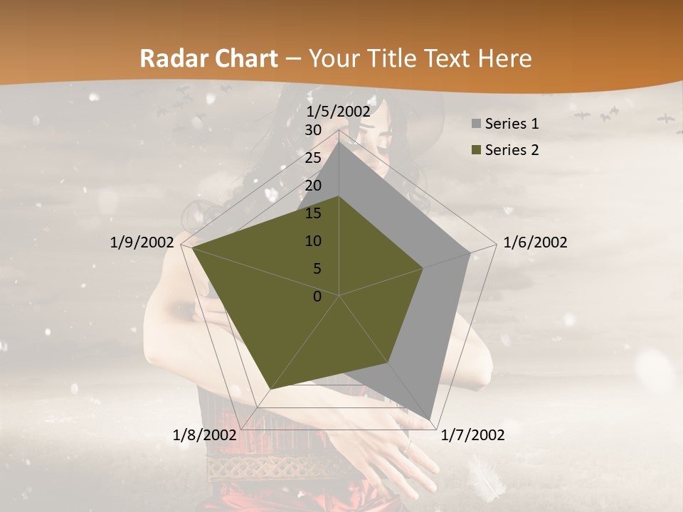 Fashion Emotion Girl PowerPoint Template