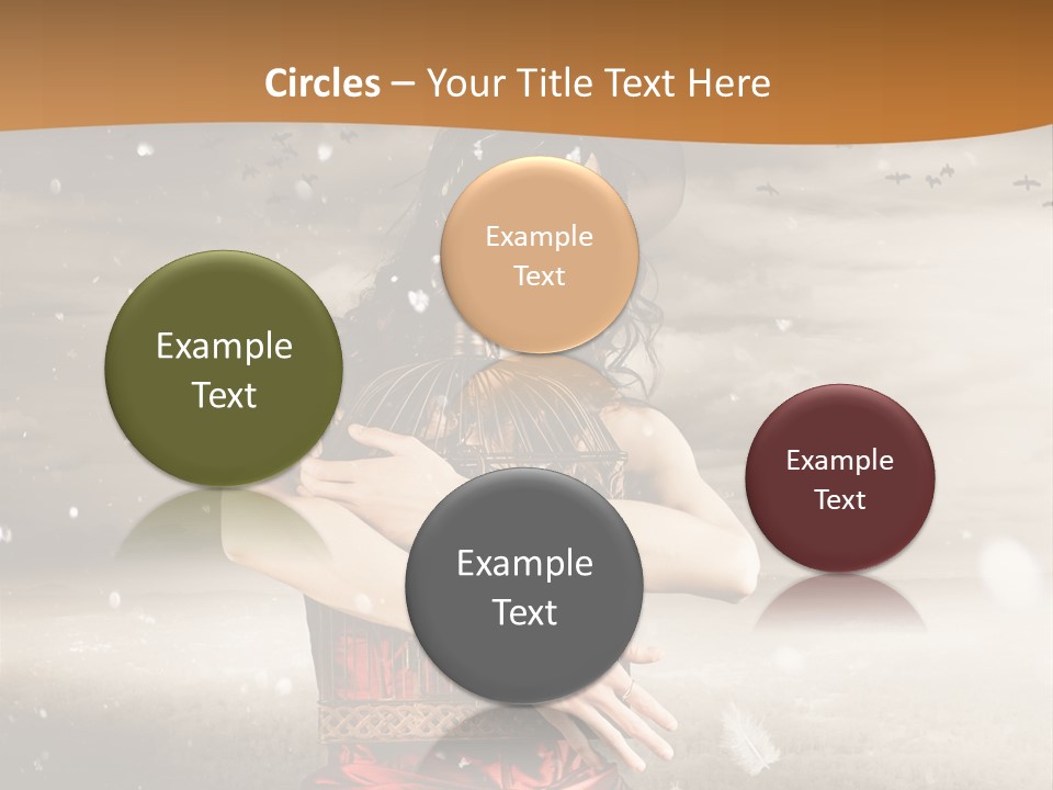 Fashion Emotion Girl PowerPoint Template