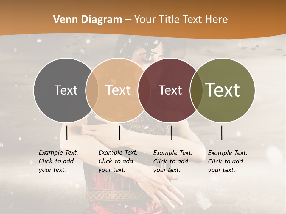 Fashion Emotion Girl PowerPoint Template