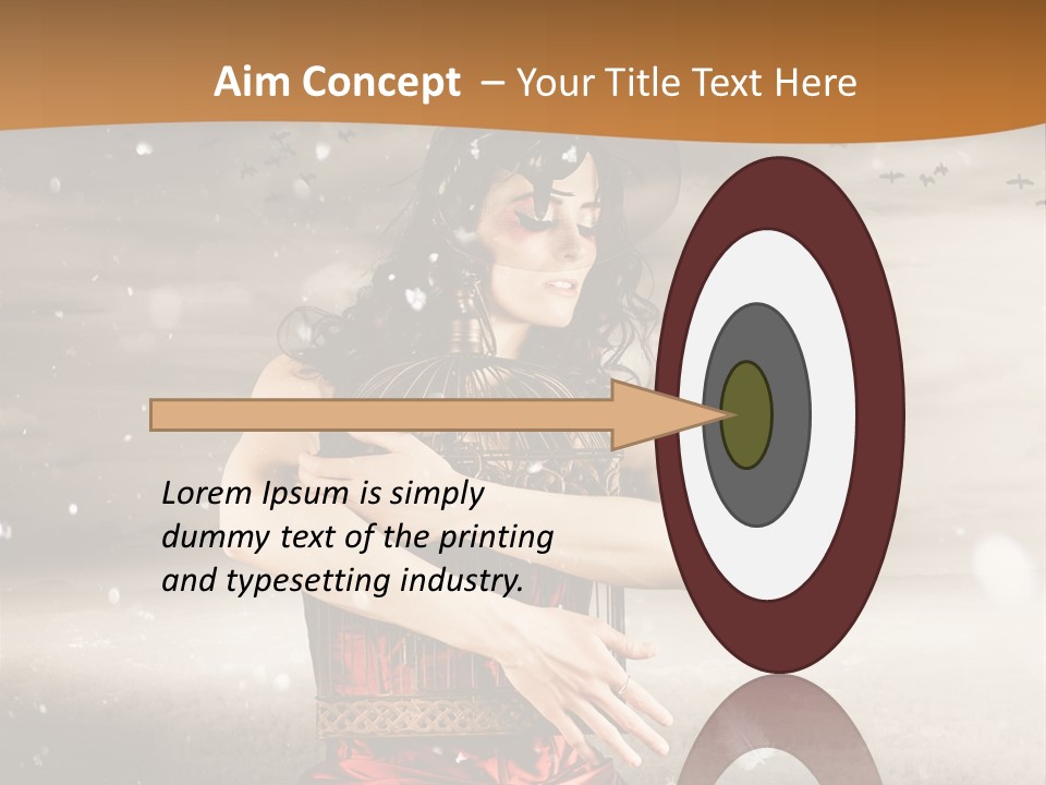 Fashion Emotion Girl PowerPoint Template