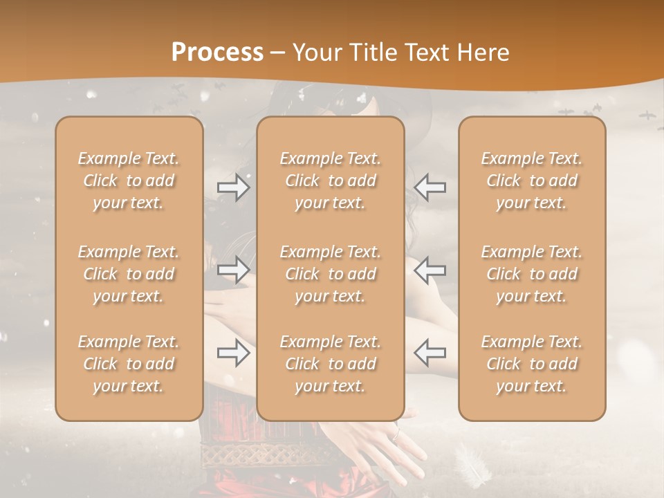 Fashion Emotion Girl PowerPoint Template