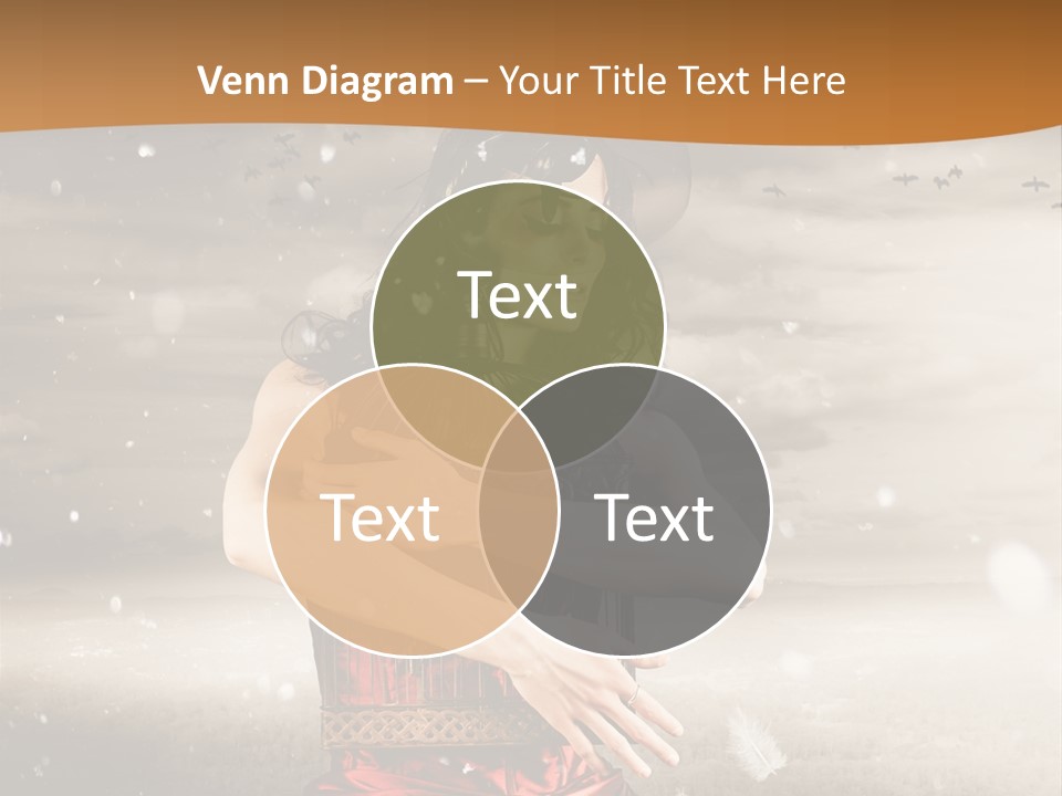 Fashion Emotion Girl PowerPoint Template