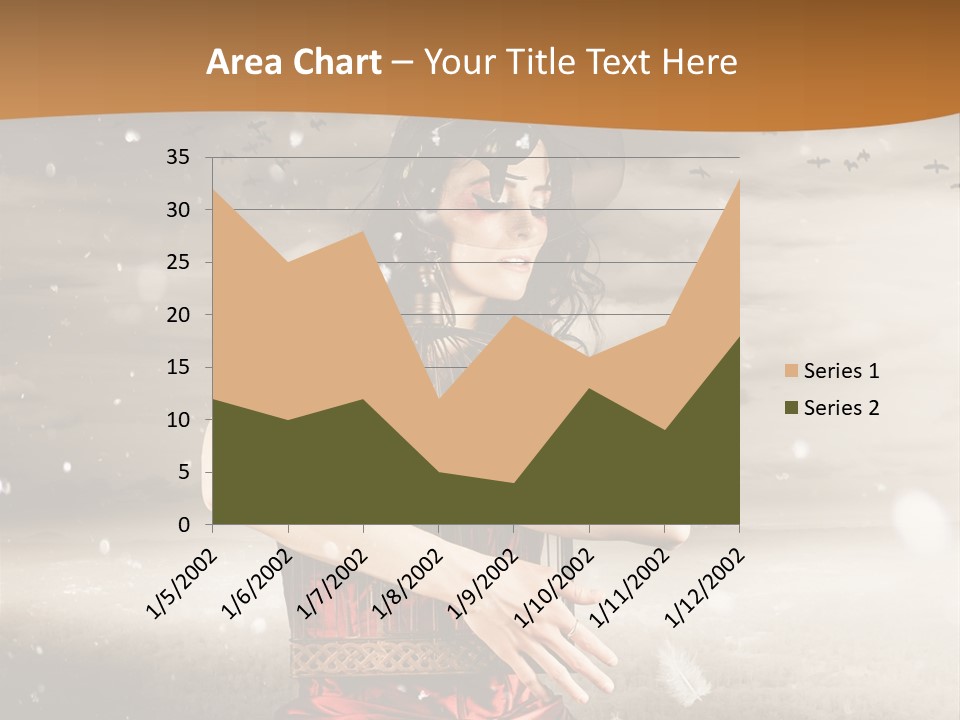 Fashion Emotion Girl PowerPoint Template