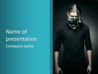 Environment Portrait Young PowerPoint Template
