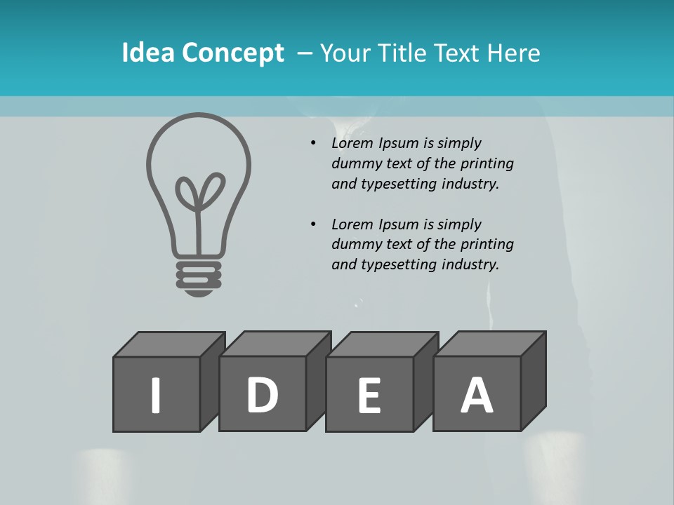 Environment Portrait Young PowerPoint Template