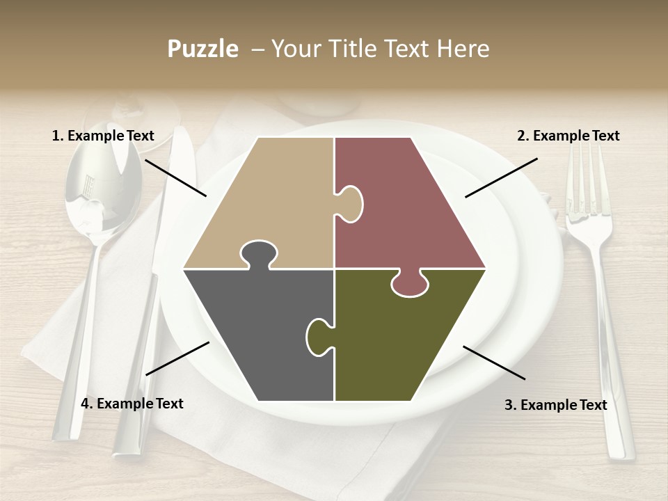 Nobody Equipment Plate PowerPoint Template
