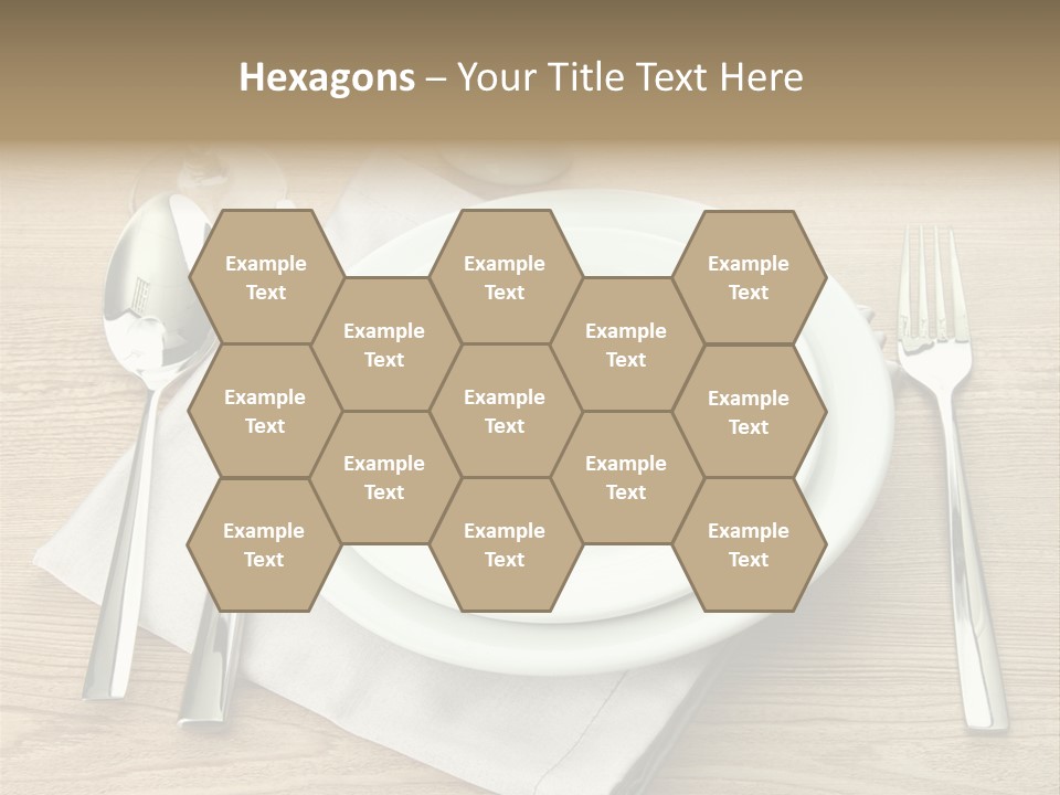Nobody Equipment Plate PowerPoint Template