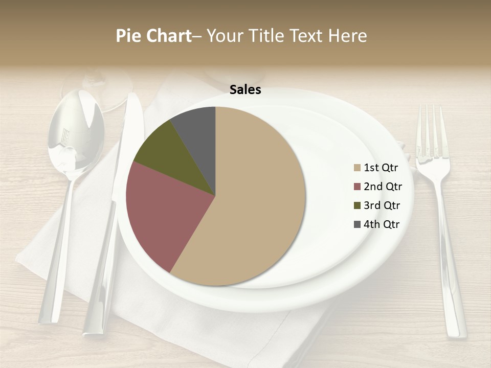 Nobody Equipment Plate PowerPoint Template
