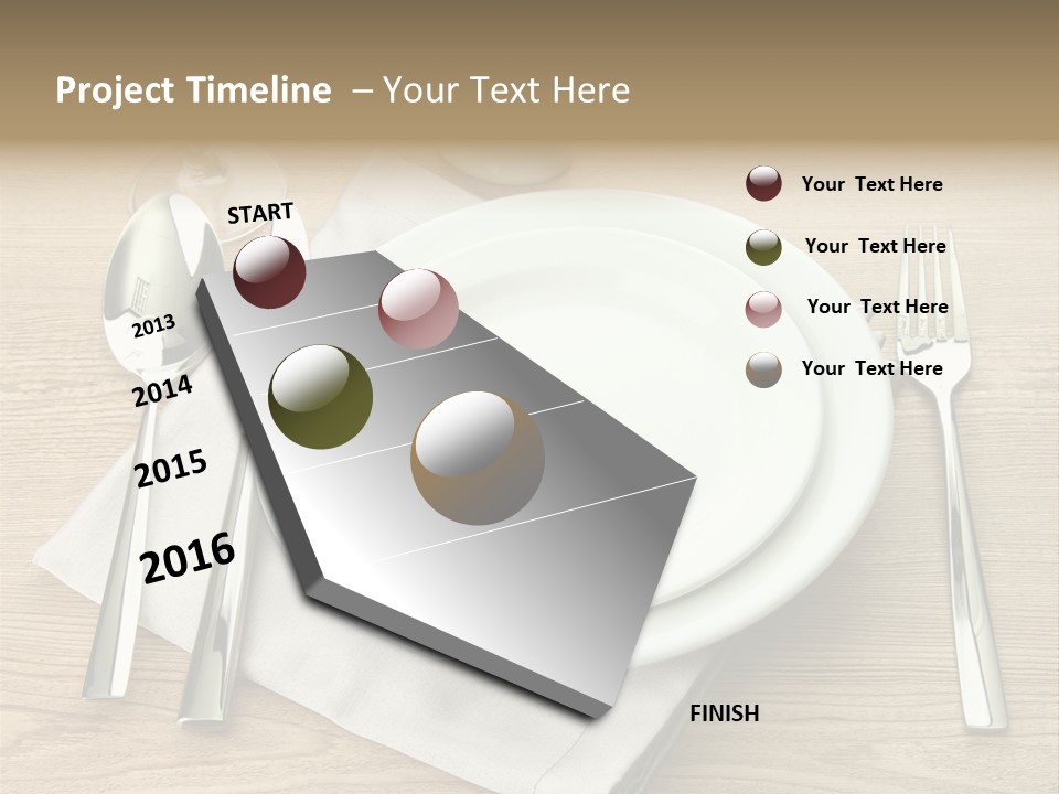 Nobody Equipment Plate PowerPoint Template