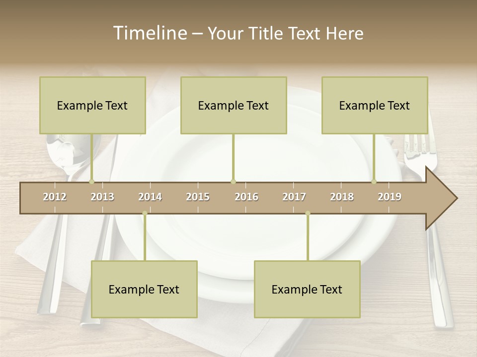 Nobody Equipment Plate PowerPoint Template