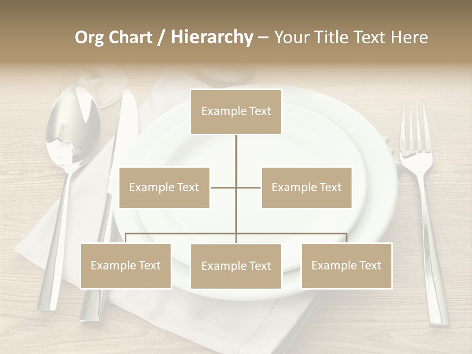 Nobody Equipment Plate PowerPoint Template