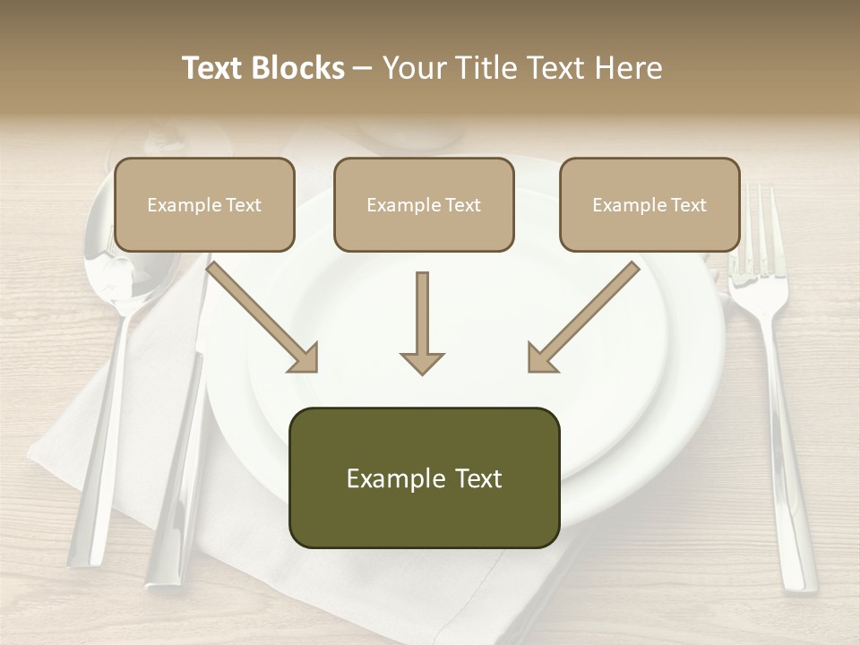 Nobody Equipment Plate PowerPoint Template