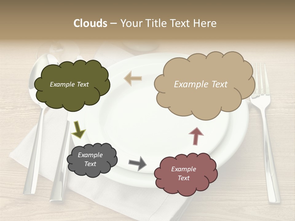 Nobody Equipment Plate PowerPoint Template