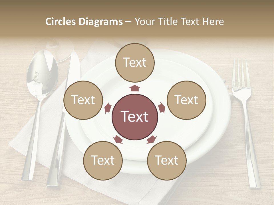 Nobody Equipment Plate PowerPoint Template