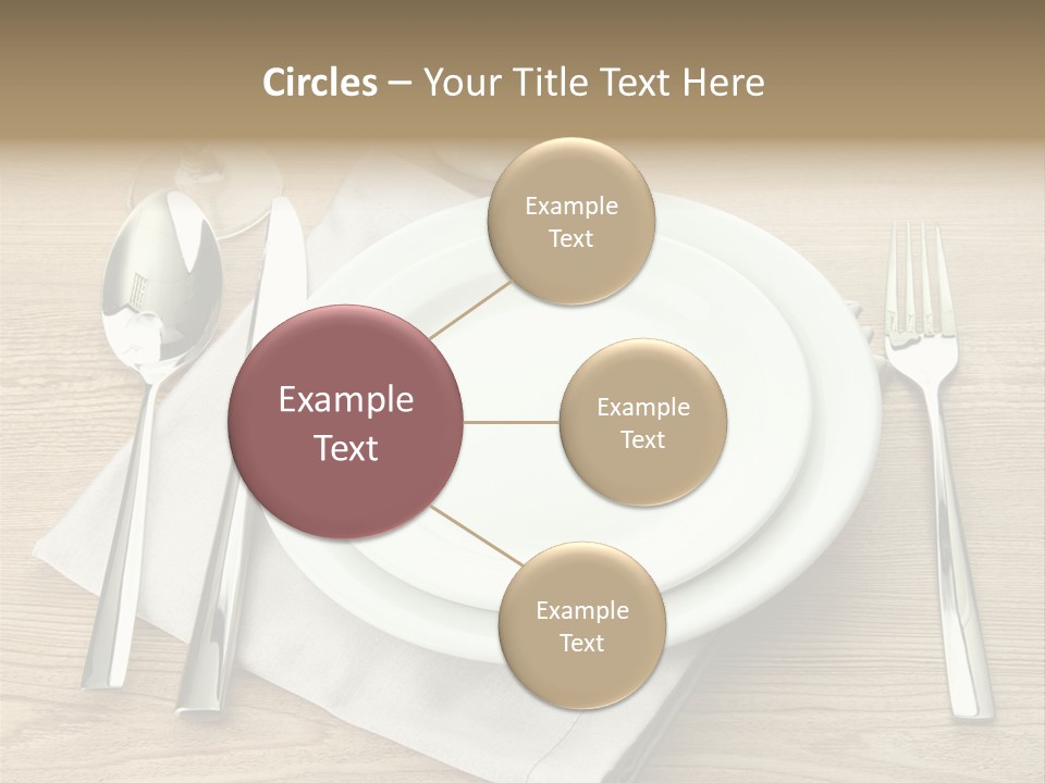 Nobody Equipment Plate PowerPoint Template