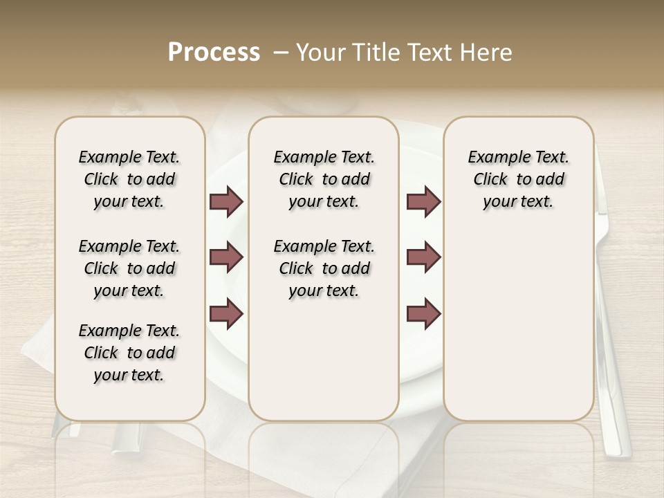 Nobody Equipment Plate PowerPoint Template