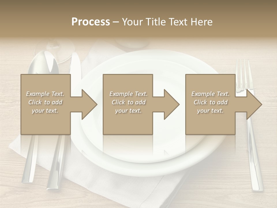 Nobody Equipment Plate PowerPoint Template