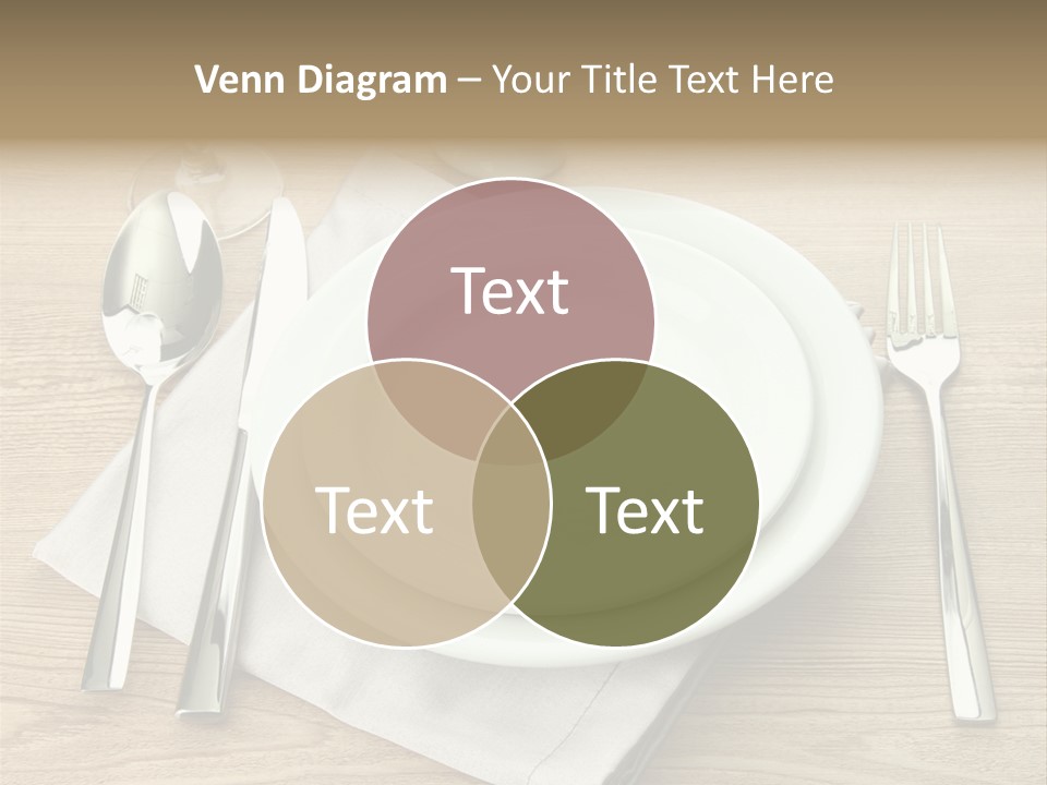 Nobody Equipment Plate PowerPoint Template