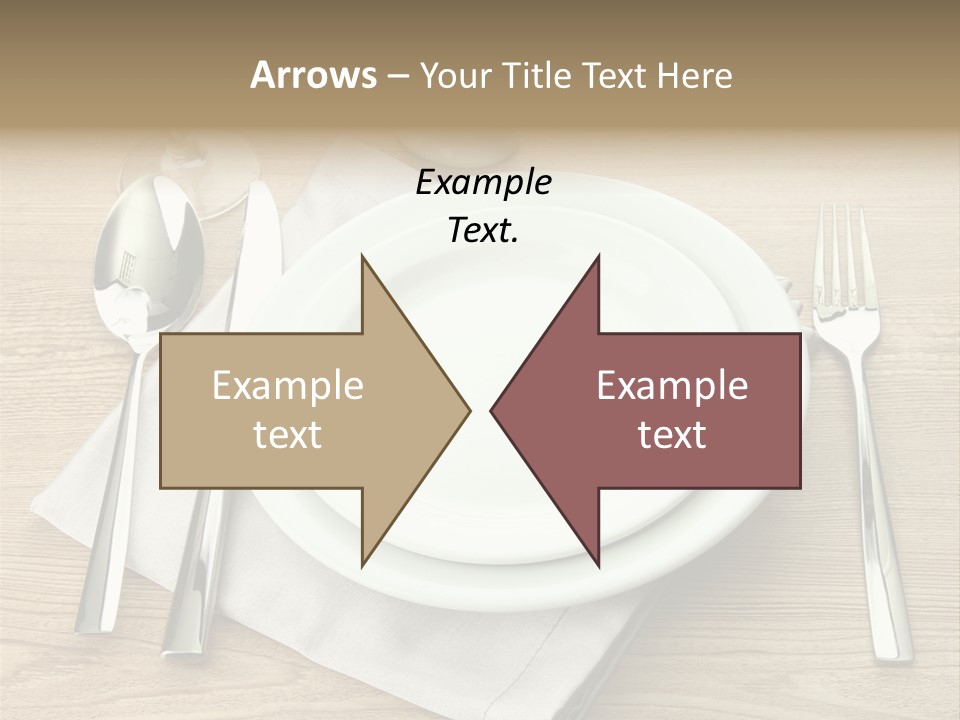 Nobody Equipment Plate PowerPoint Template