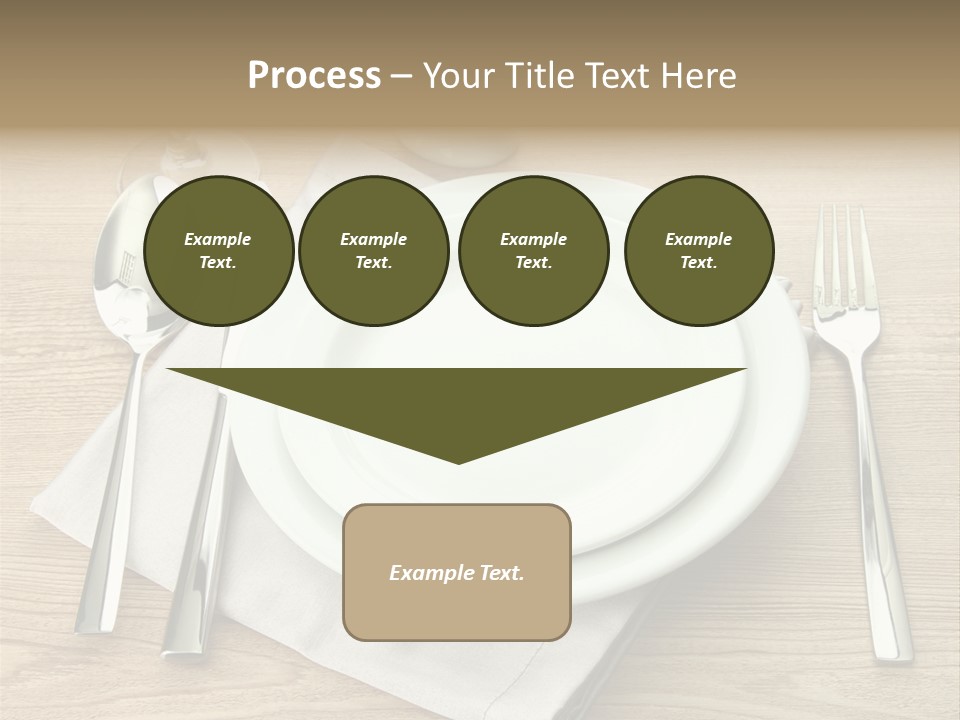 Nobody Equipment Plate PowerPoint Template