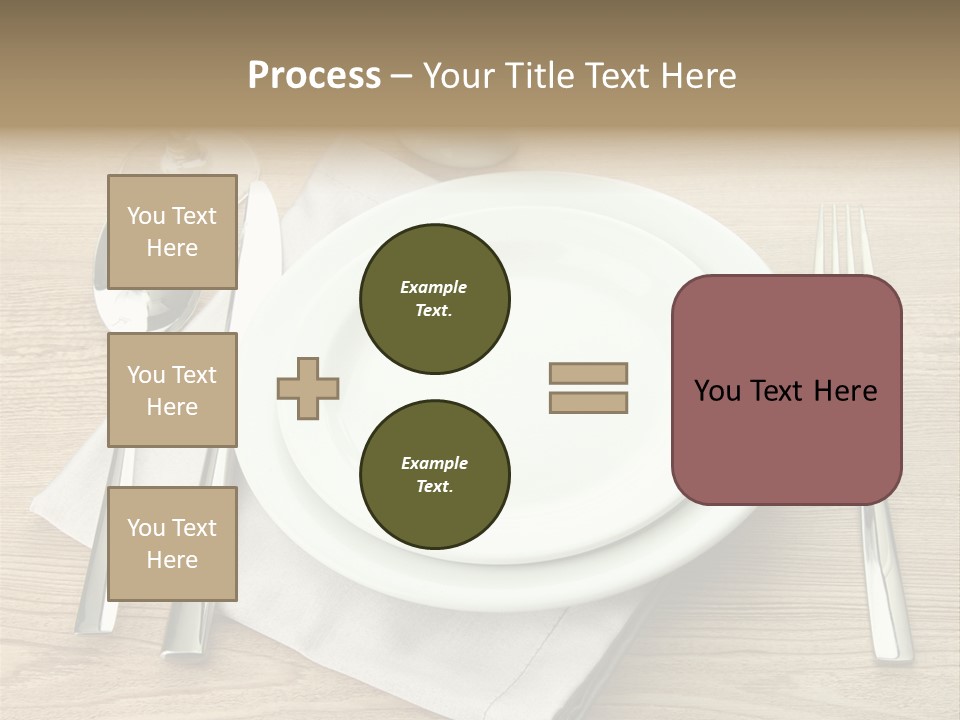 Nobody Equipment Plate PowerPoint Template