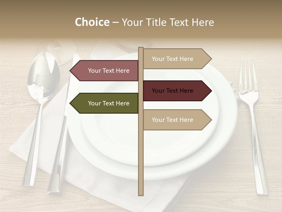 Nobody Equipment Plate PowerPoint Template