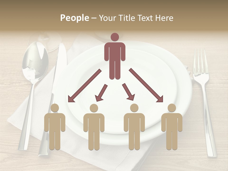 Nobody Equipment Plate PowerPoint Template