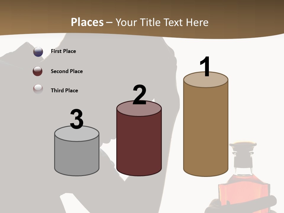 Alcoholism Despair Drinking PowerPoint Template