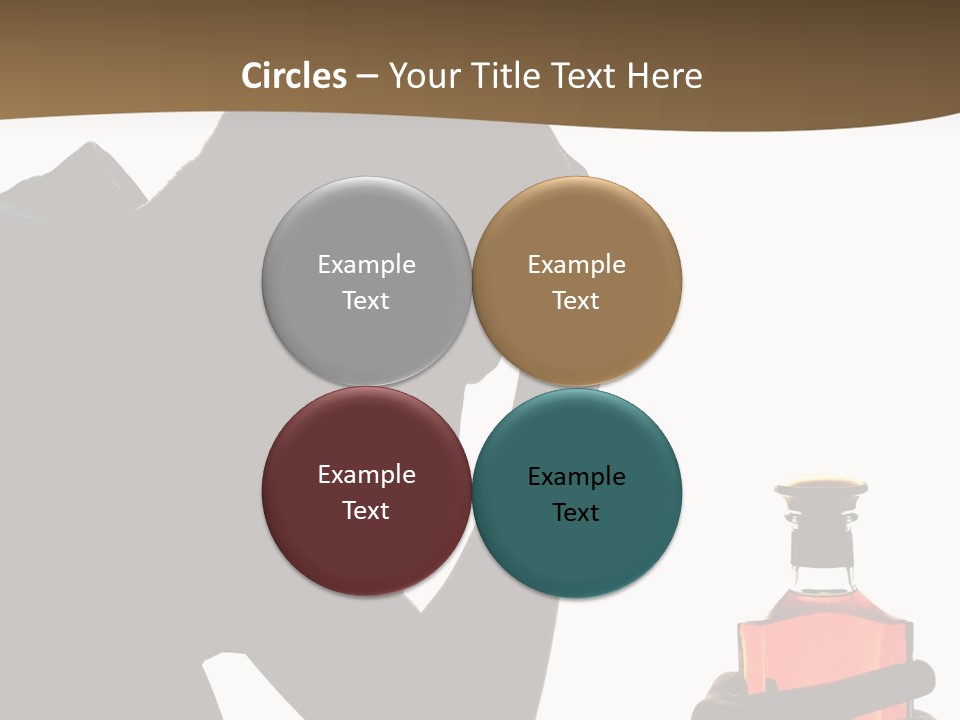 Alcoholism Despair Drinking PowerPoint Template