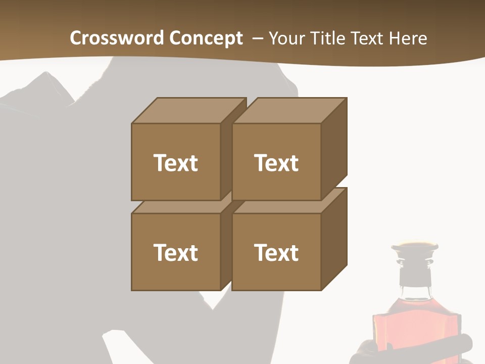 Alcoholism Despair Drinking PowerPoint Template