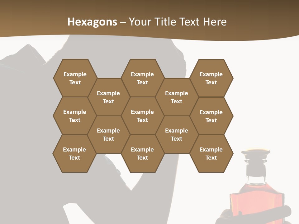 Alcoholism Despair Drinking PowerPoint Template