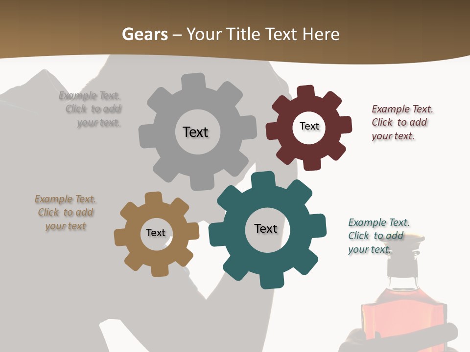 Alcoholism Despair Drinking PowerPoint Template