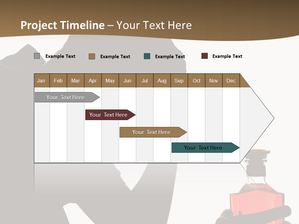 Alcoholism Despair Drinking PowerPoint Template