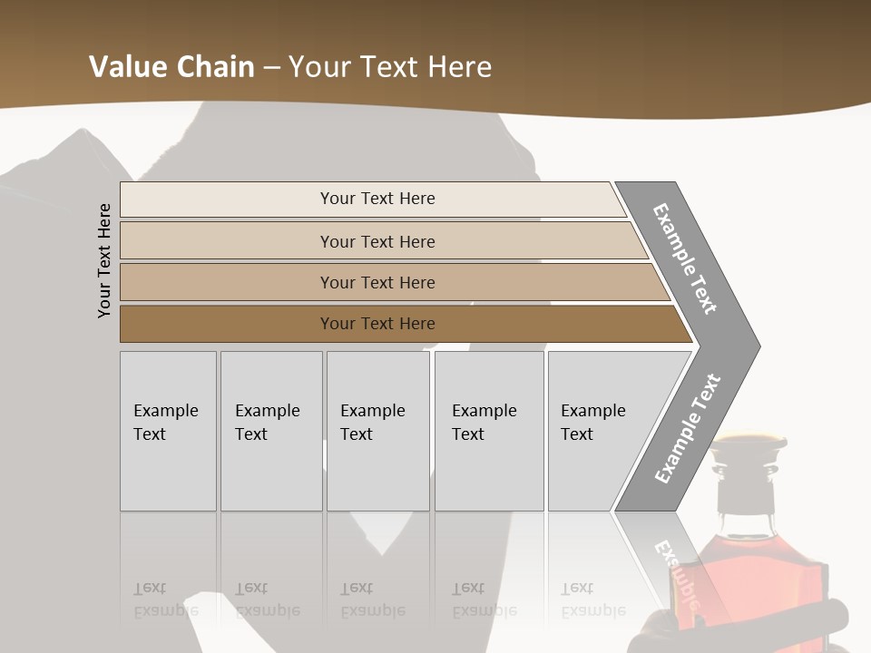 Alcoholism Despair Drinking PowerPoint Template